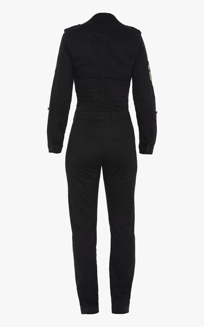 A &quot;TR JUMP 21 W&quot; Noir Schott Combinaison Femme details photo