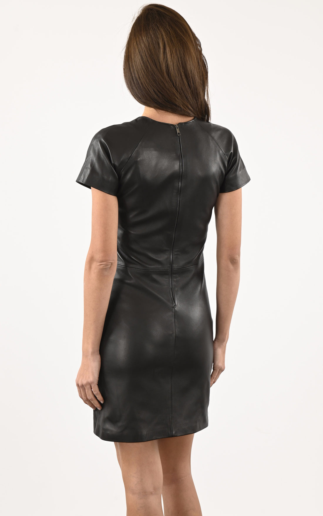 A &quot;BRIDGET FF&quot; Noir La Canadienne Robe Femme closed photo