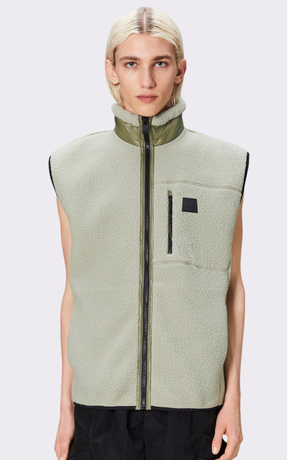 A &quot;19100 YERMO&quot; Vert Rains Gilet Mixte opened photo