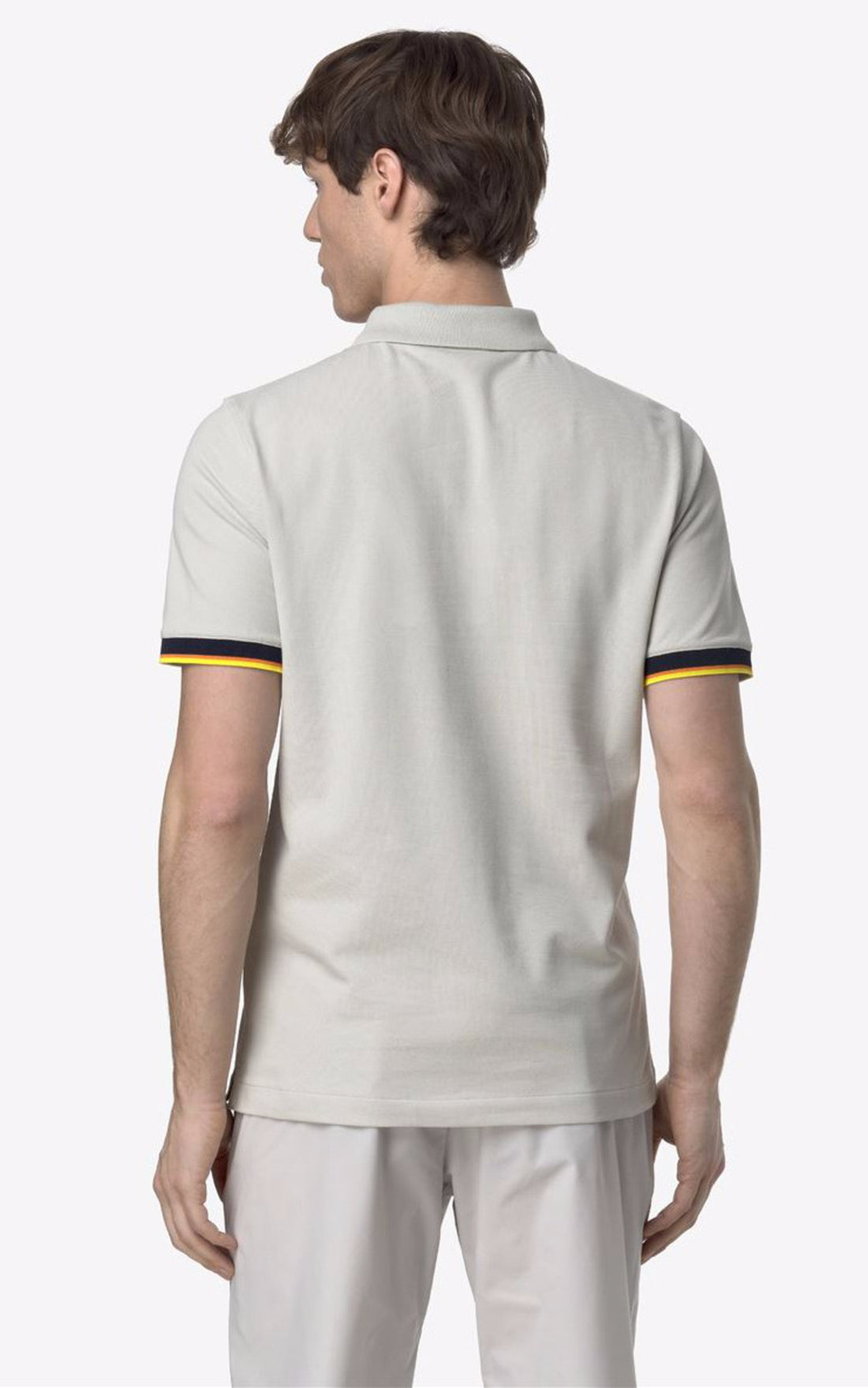 A &quot;VINCENT K1125BW&quot; Beige K-Way Polo Homme opened photo