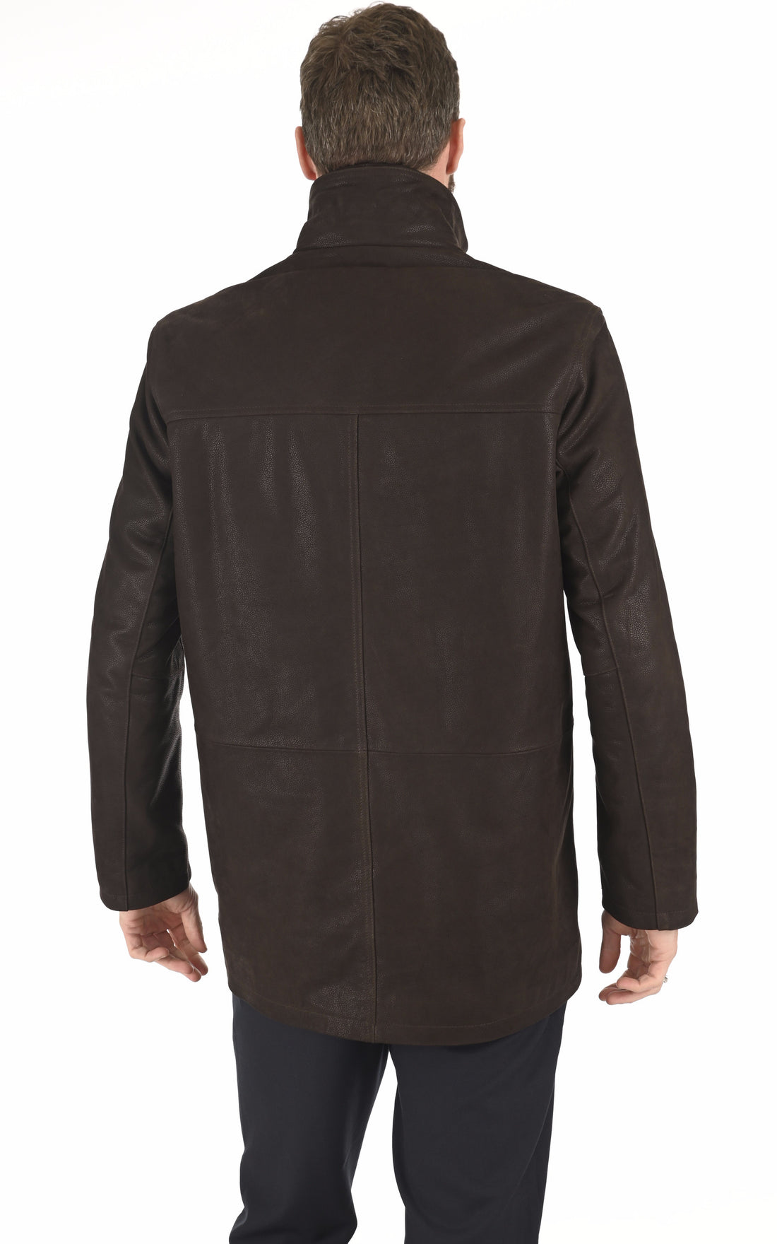 A &quot;MAX&quot; Marron La Canadienne 3/4 Homme opened photo