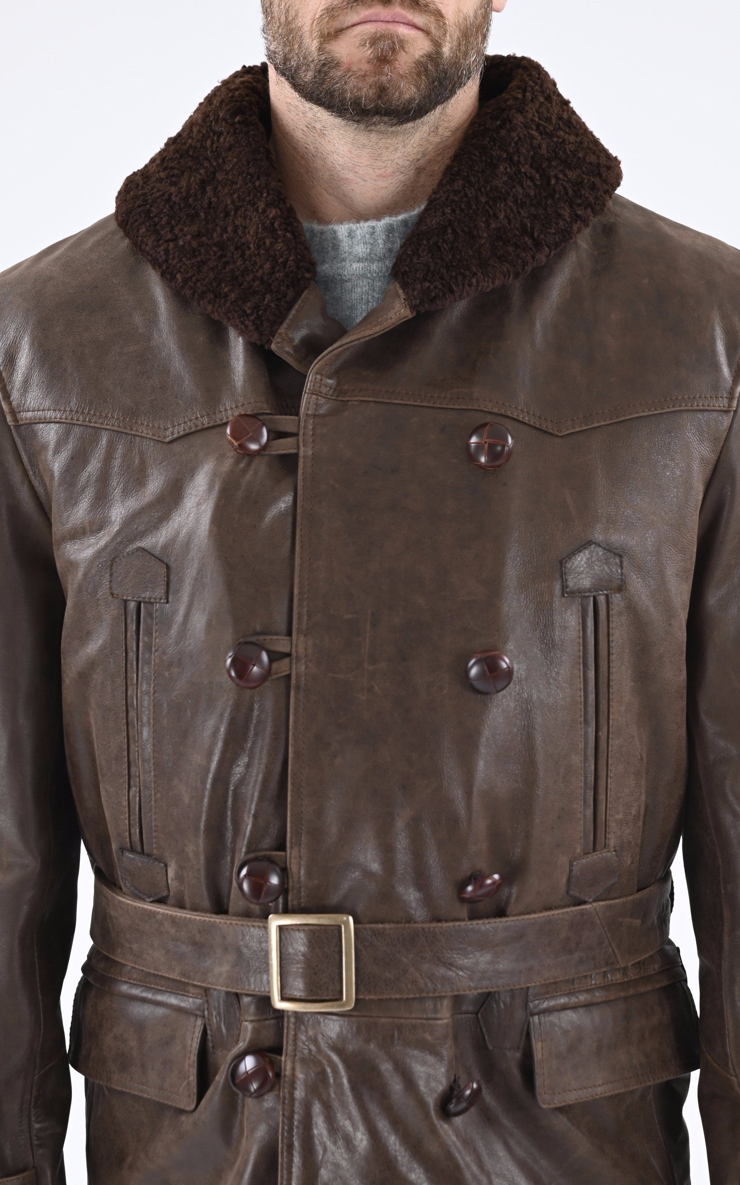 A &quot;CANADIENNE&quot; Marron La Canadienne Canadienne Homme details photo 4