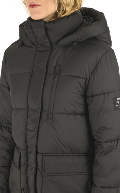 A &quot;BAILYALF&quot; Noir Ecoalf Ves Doudoune Femme details photo