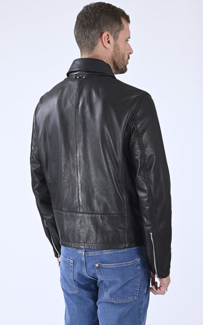A &quot;SIMER 102728&quot; Noir Daytona 73 Blouson Homme back photo