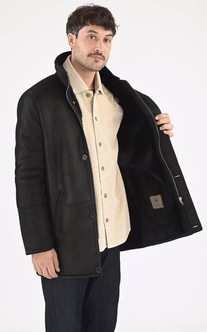 A &quot;GUILLAUME&quot; Noir La Canadienne 3/4 Homme interior photo