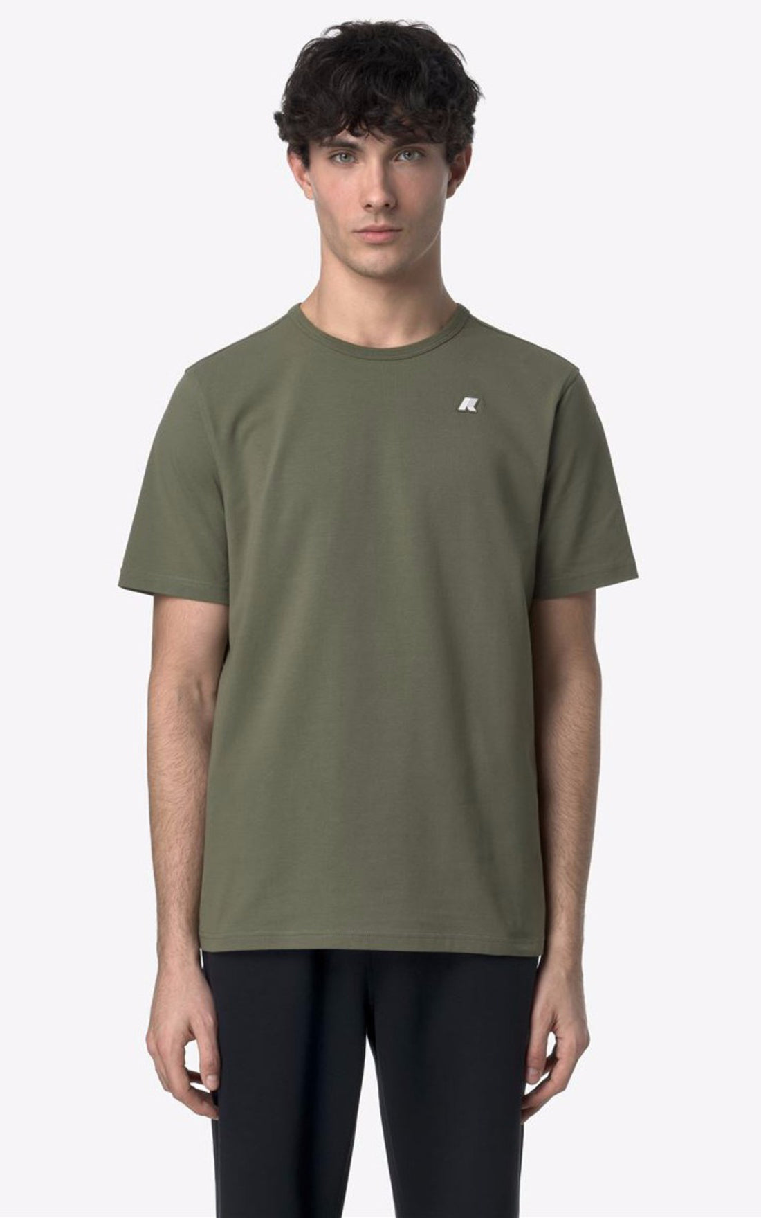 A &quot;ADAME K71349W&quot; Vert K-Way T-shirt Homme opened photo
