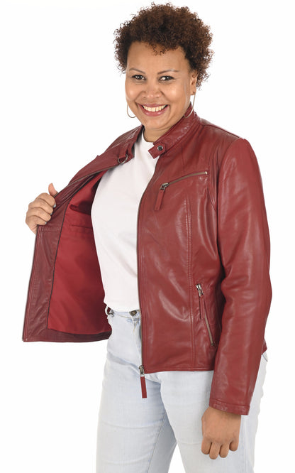 A &quot;PP100&quot; Rouge La Canadienne Blouson Femme interior photo