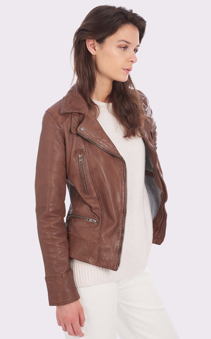 A &quot;VIDEO 62065&quot; Tabac Oakwood Blouson Femme closed photo