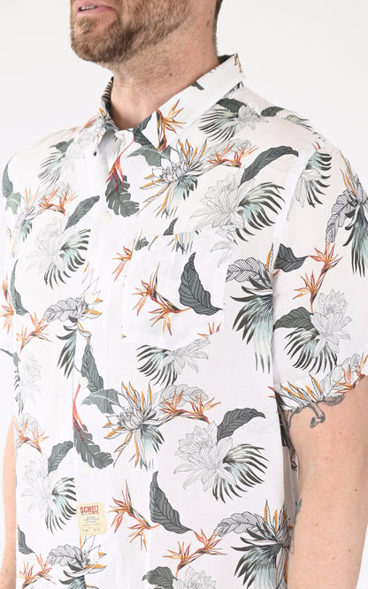 A &quot;SHRIVERA&quot; Vert Schott Chemise Homme details photo