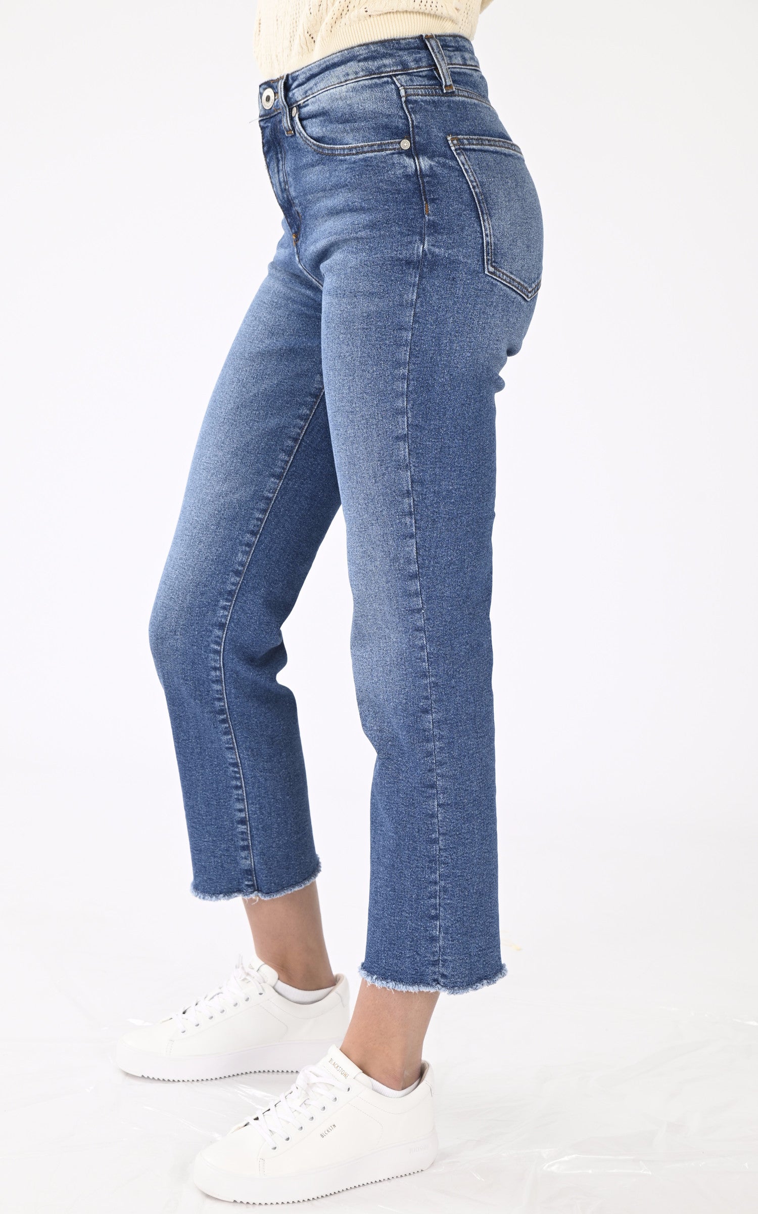 A &quot;SALOME&quot; Bleu Denim Studio Pantalon Femme interior photo 3