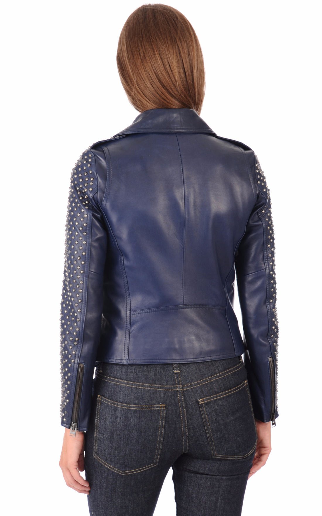 A &quot;LESLA CLOUX FF&quot; Marine La Canadienne Blouson Femme opened photo
