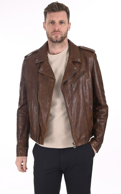 A &quot;GOLBERG 101485&quot; Cognac Daytona 73 Perfecto Homme opened photo