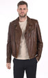 A "GOLBERG 101485" Cognac Daytona 73 Perfecto Homme opened photo