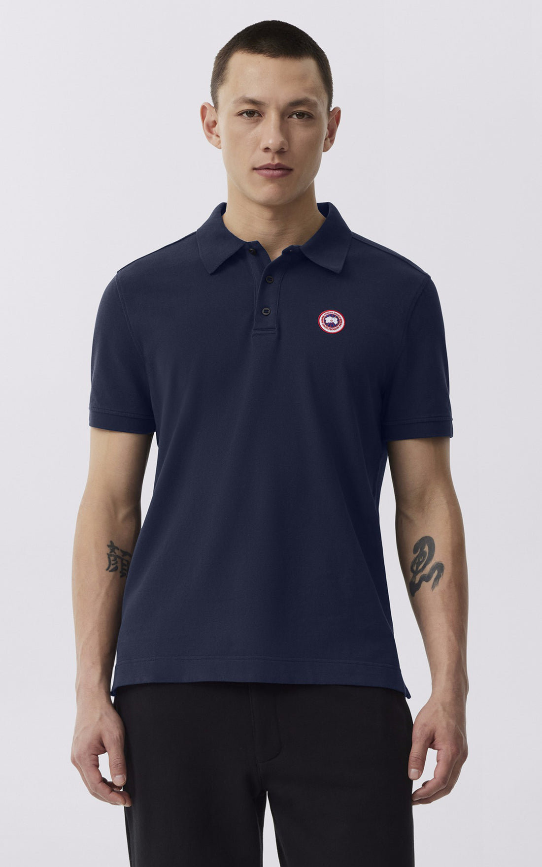 A &quot;BECKLEY 1600M&quot; Bleu Canada Goose Polo Homme opened photo