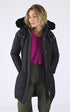 A "CLOUD M32LP223S" Noir Moose Knuckles 3/4 Doudoune Femme opened photo