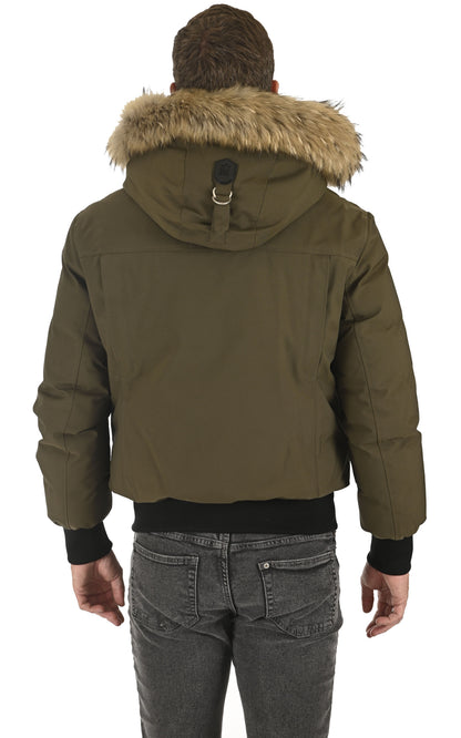 A &quot;DIXON-F&quot; Kaki Mackage Bl Doudoune Homme back photo