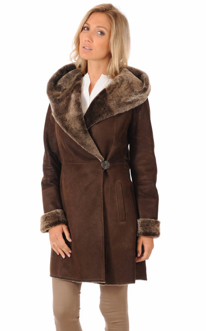 A &quot;OS9007 90&quot; Marron La Canadienne 3/4 Femme closed photo