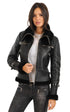A "ZION" Noir La Canadienne Bombardier Femme opened photo