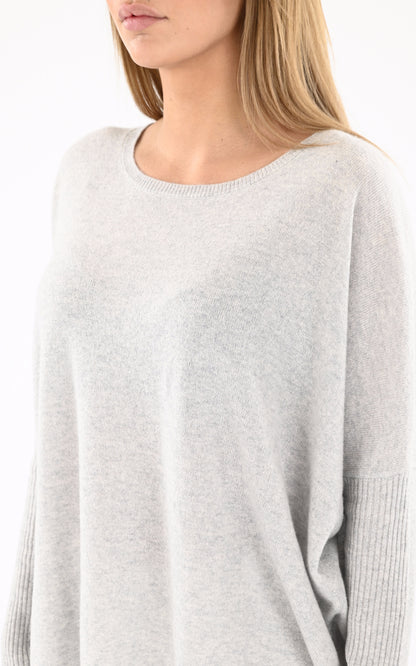 A &quot;AGNES 4604002C&quot; Gris Notshy pull_poncho Femme interior photo
