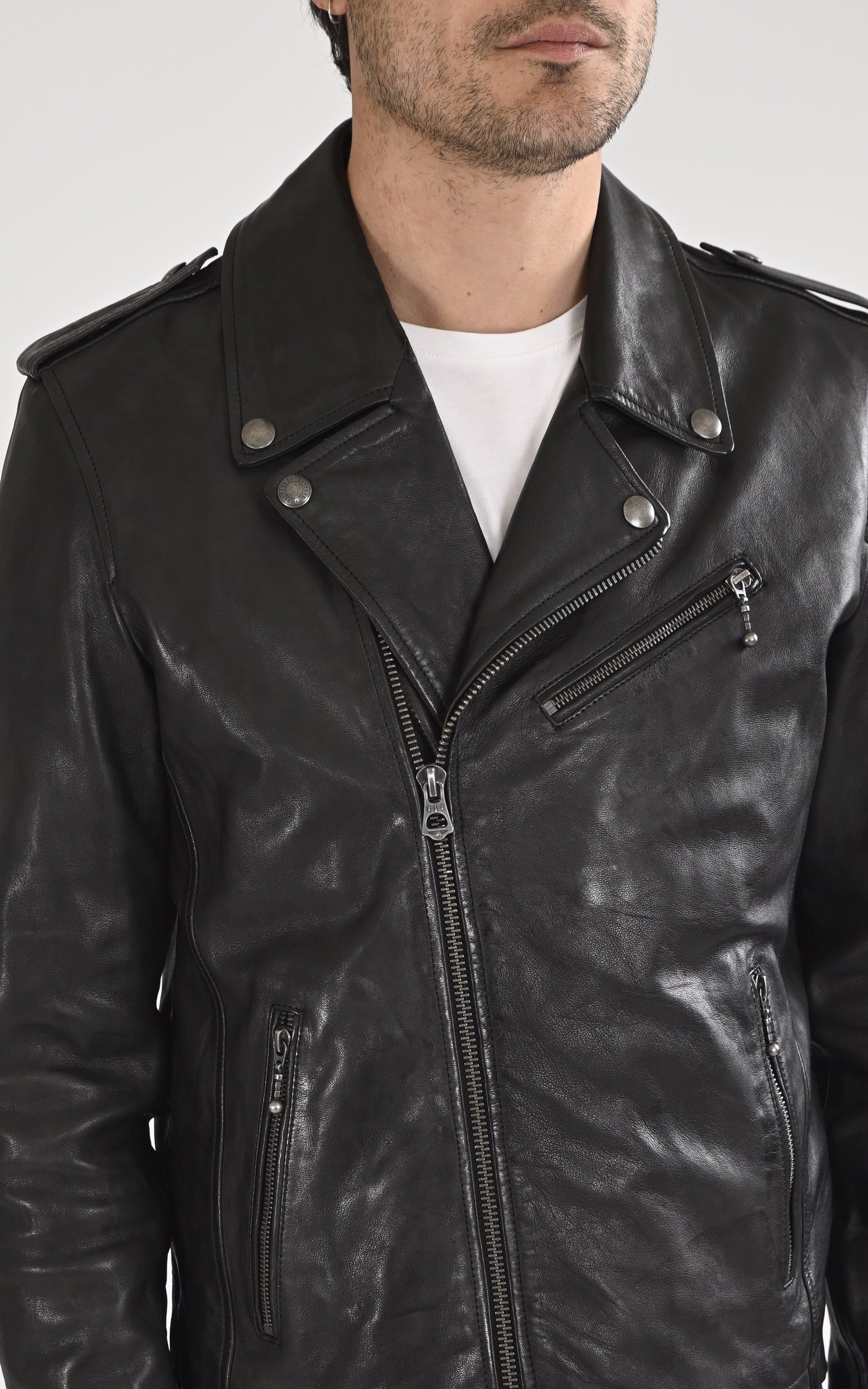 A &quot;GOLBERG 101485&quot; Noir Daytona 73 Perfecto Homme details photo 5