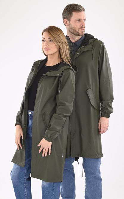 A &quot;18140 FISHTAIL PARKA&quot; Kaki Rains 7/8 Mixte details photo