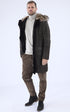 A "GIL" Marron Levinsky 3/4 Homme opened photo