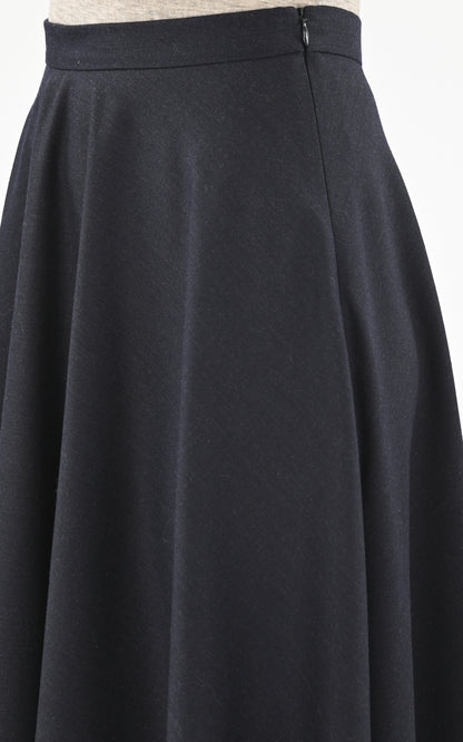 A &quot;JACKIE&quot; Bleu Foncé Tara Jarmon Jupe Femme details photo