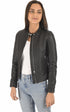A "FIONA" Noir Serge Pariente Blouson Femme opened photo