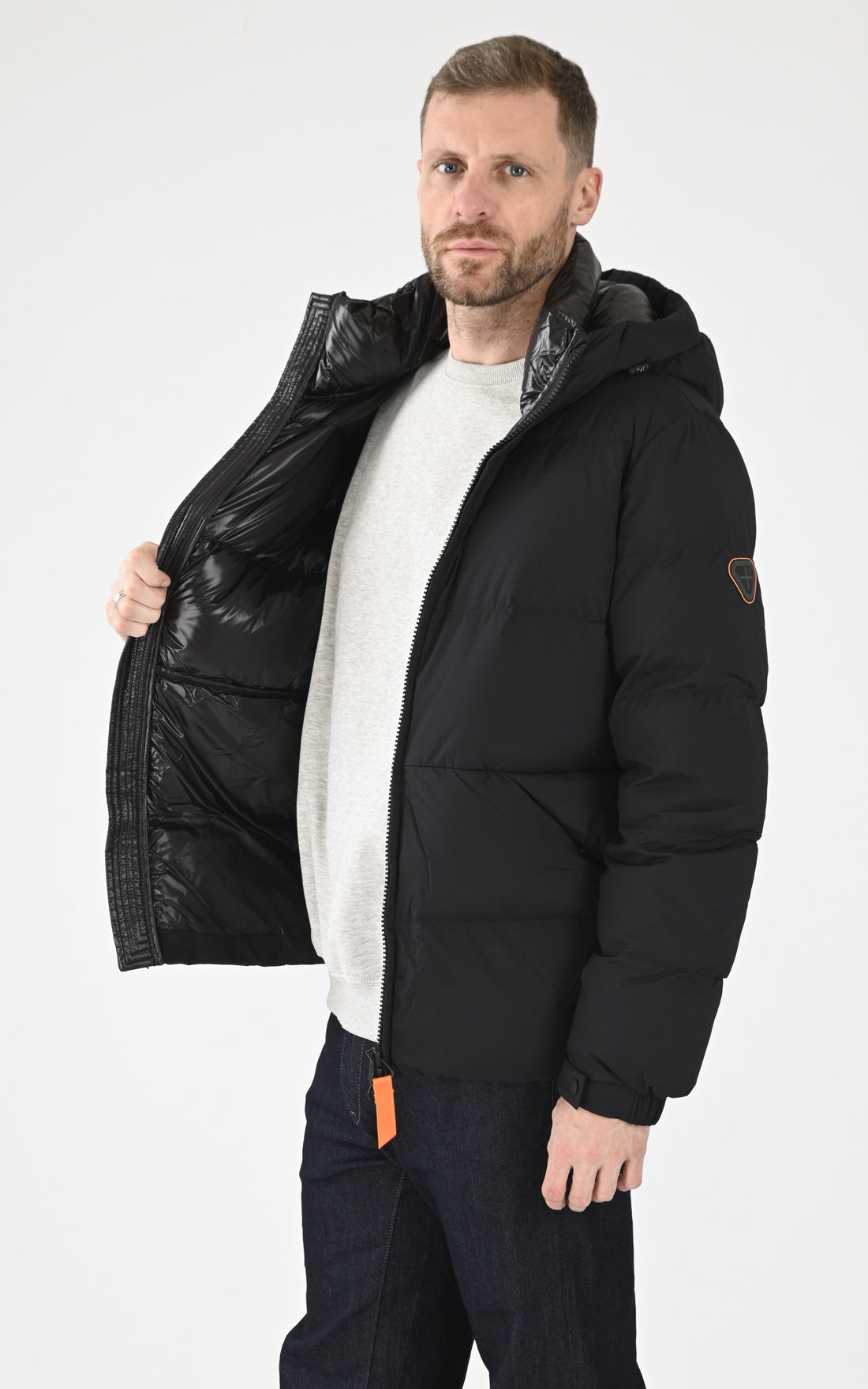 A &quot;VIANNEY&quot; Noir Gertrude Bl Doudoune Homme closed photo