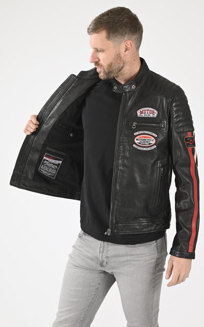 A &quot;GASLY 103878&quot; Noir Daytona 73 Blouson Homme interior photo