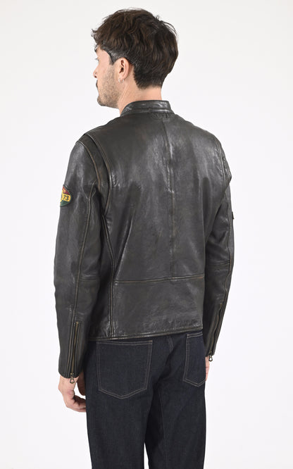 A &quot;MARTINEZ 102828&quot; Noir Daytona 73 Blouson Homme back photo