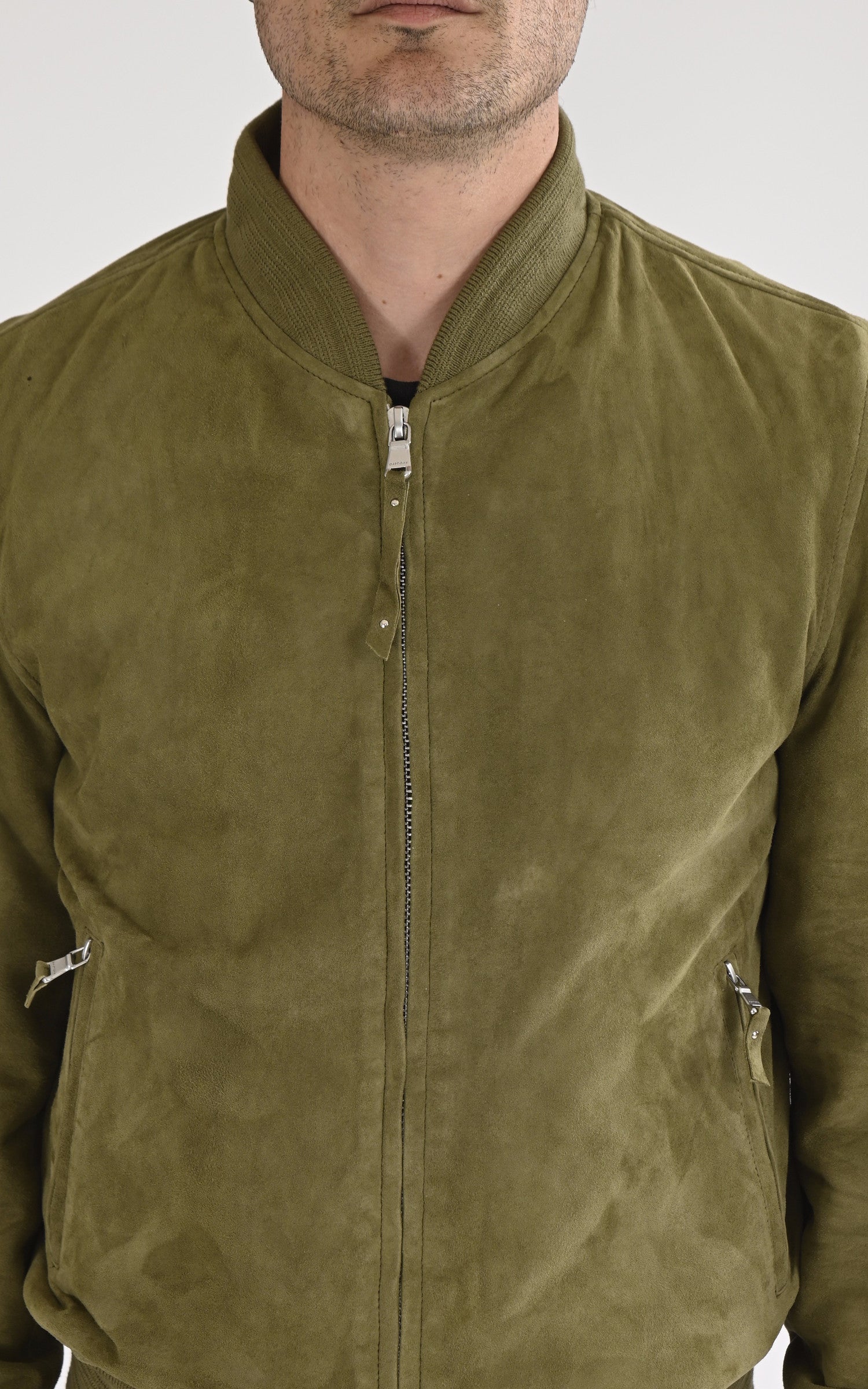 A &quot;WINDON 102570&quot; Kaki Daytona 73 Blouson Homme details photo