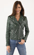 A "PALOMA 101997" Vert Rose Garden Blouson Femme closed photo