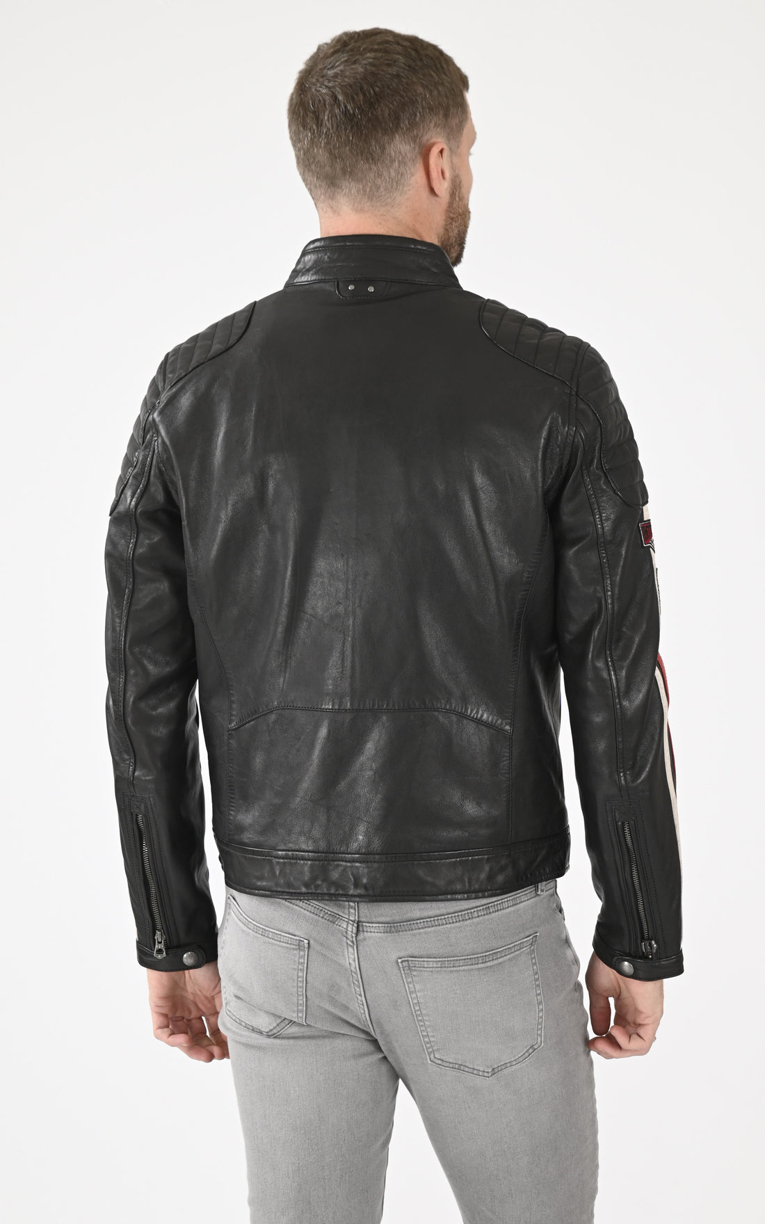 A &quot;GASLY 103878&quot; Noir Daytona 73 Blouson Homme opened photo