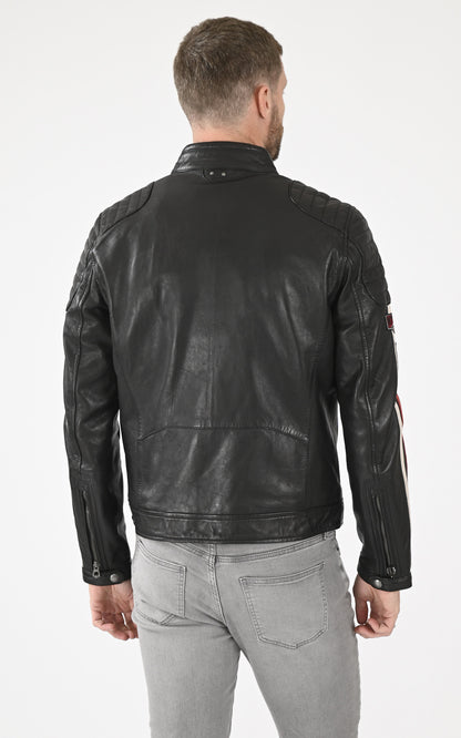A &quot;GASLY 103878&quot; Noir Daytona 73 Blouson Homme back photo
