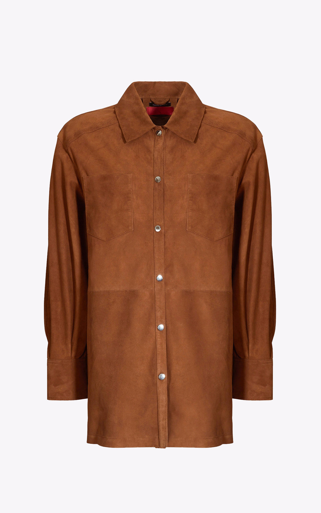 A &quot;KUMETTE VEL&quot; Cognac Giorgio &amp; Mario Chemise Femme opened photo