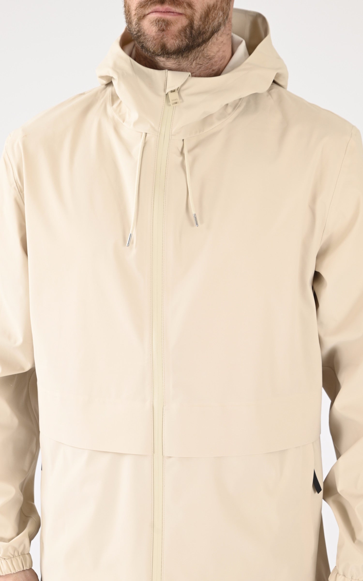 A &quot;12420 SUVA HARDSHELL POCKET&quot; Beige Rains Veste Mixte details photo