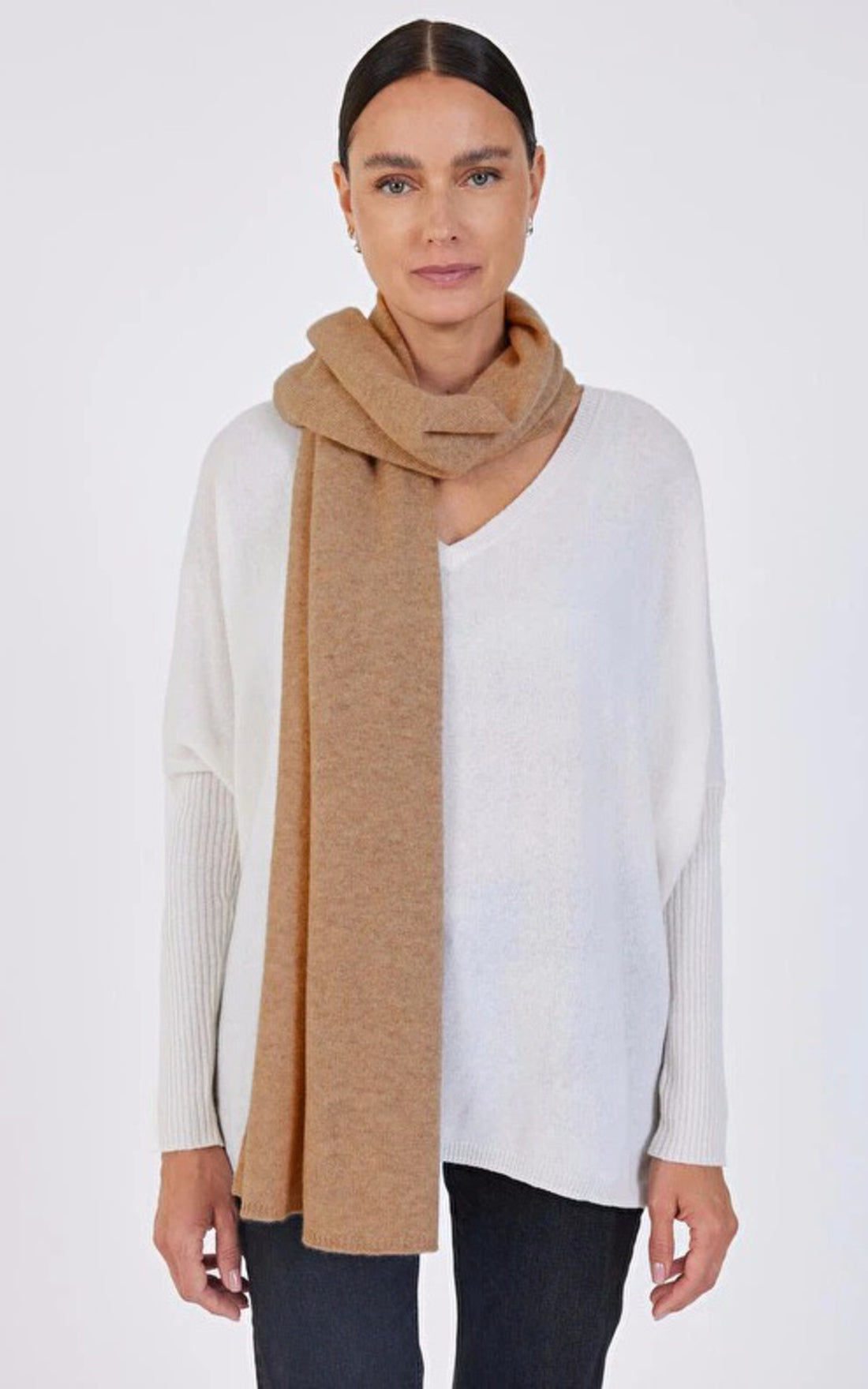 A &quot;VIOLETA 4501035C&quot; Camel Notshy Echarpe Femme closed photo