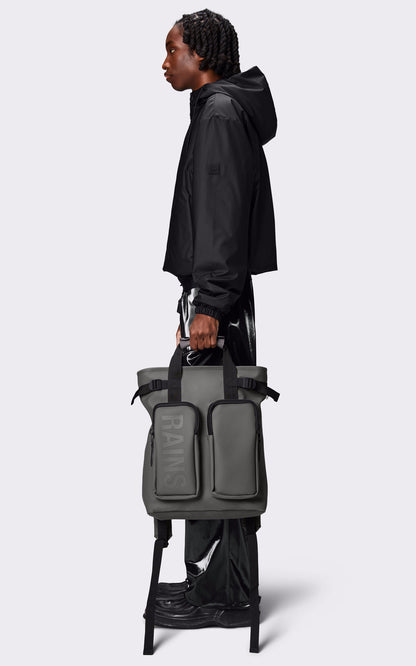 A &quot;14240 TEXEL TOTE&quot; Gris Rains Sac Mixte interior photo