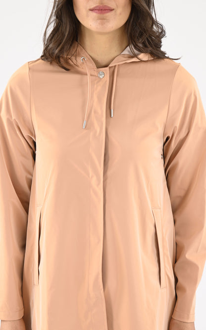 A &quot;18050 A-LINE JACKET&quot; Rose Rains 3/4 Femme details photo