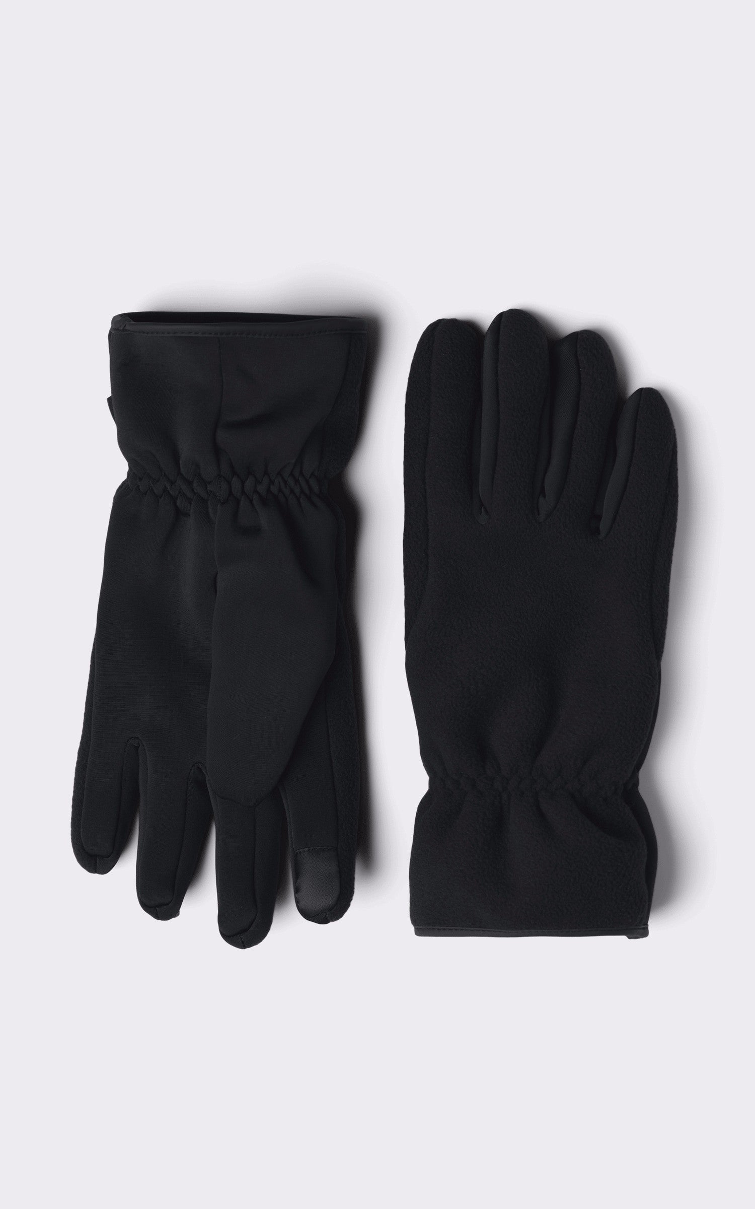 A &quot;21610 HEAVY FLEECE GLOVES T2&quot; Noir Rains Gants Mixte opened photo