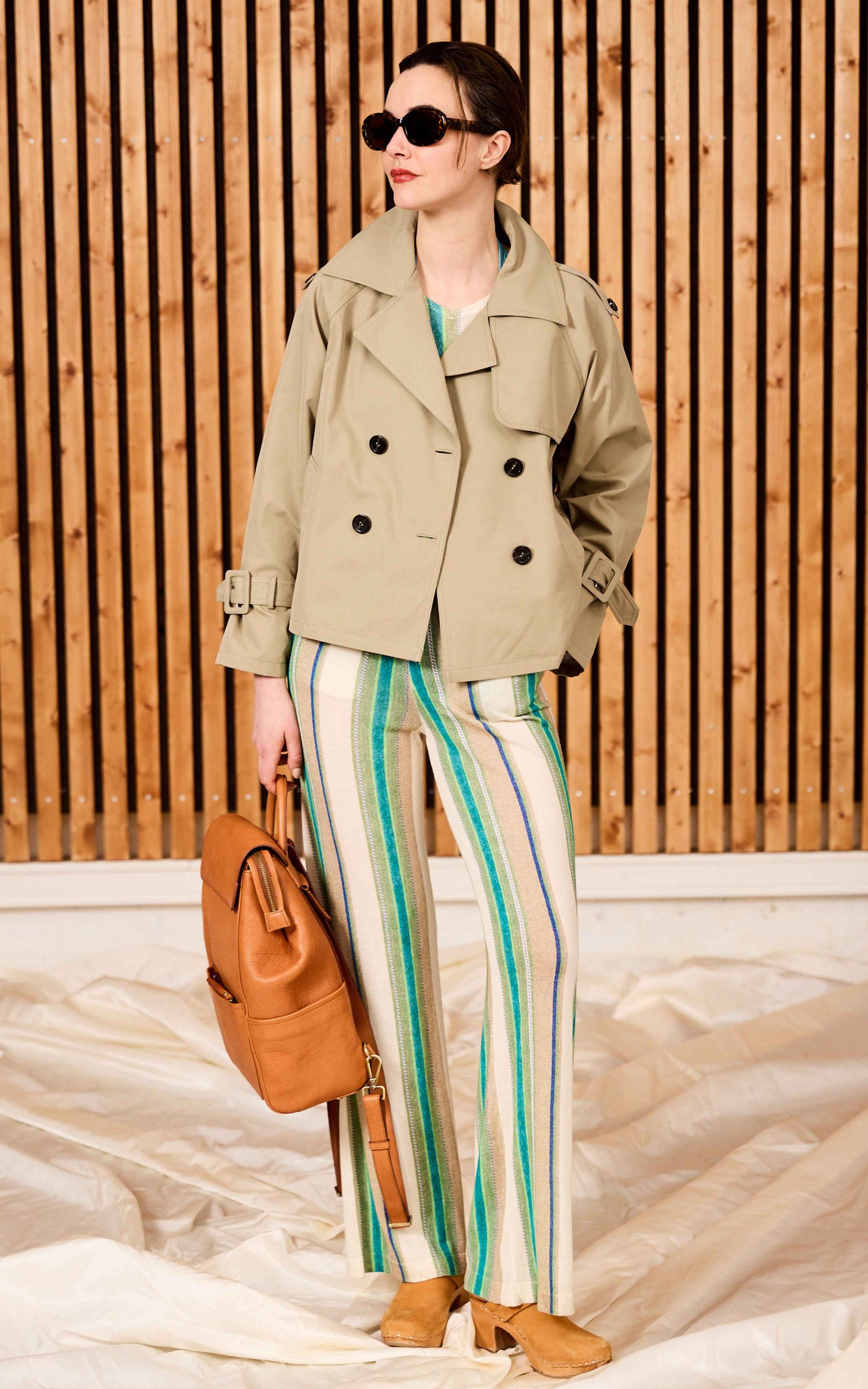 A &quot;MARGOT 64732&quot; Kaki Clair Oakwood Veste Femme details photo