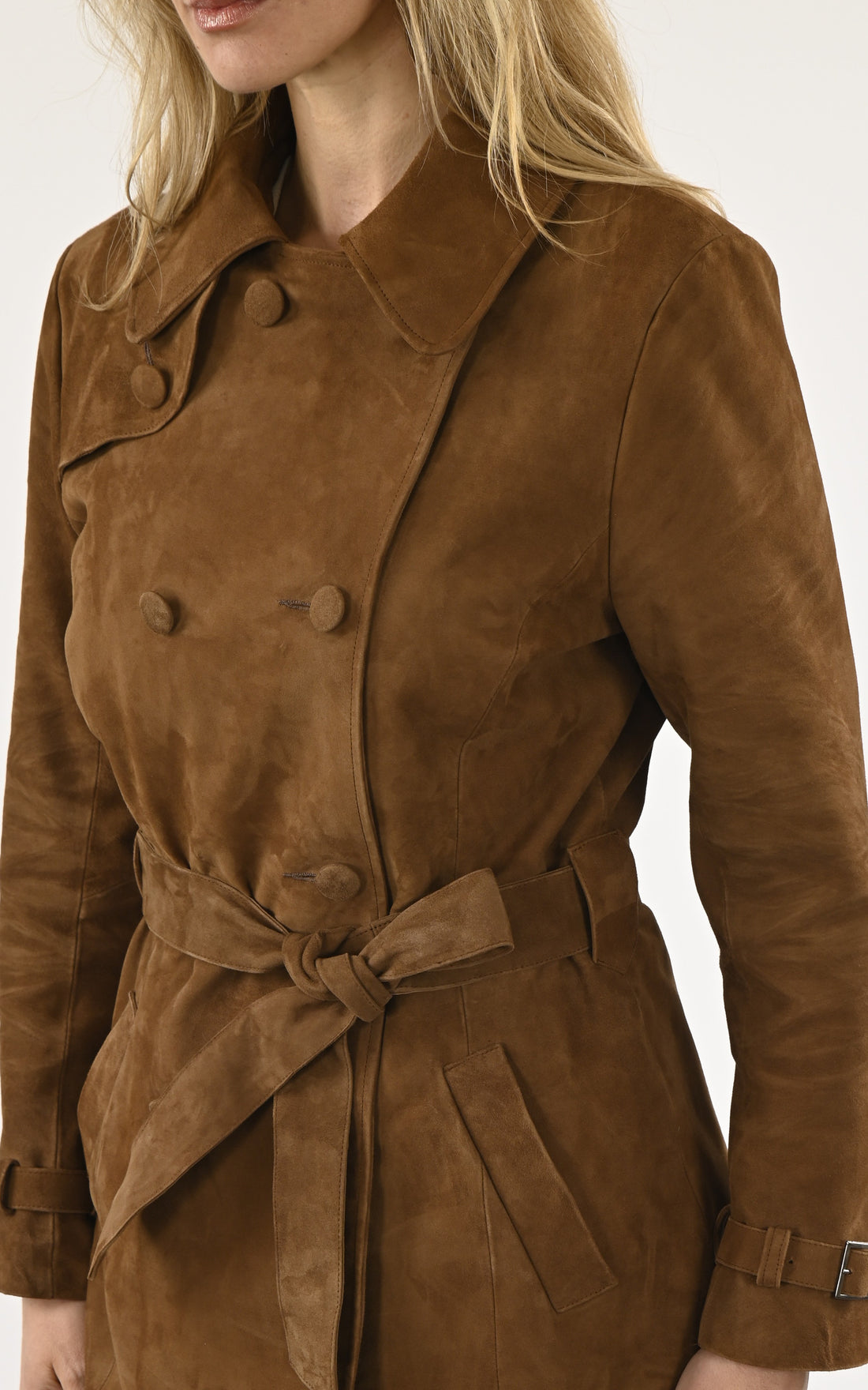A &quot;ELLA GRIFFES FF&quot; Tabac La Canadienne Trench Femme opened photo