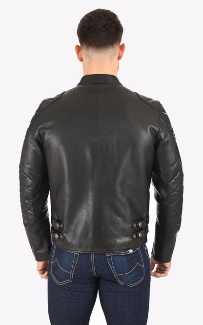 A &quot;RACE 2022007&quot; Noir The Royal Racer Blouson Homme back photo