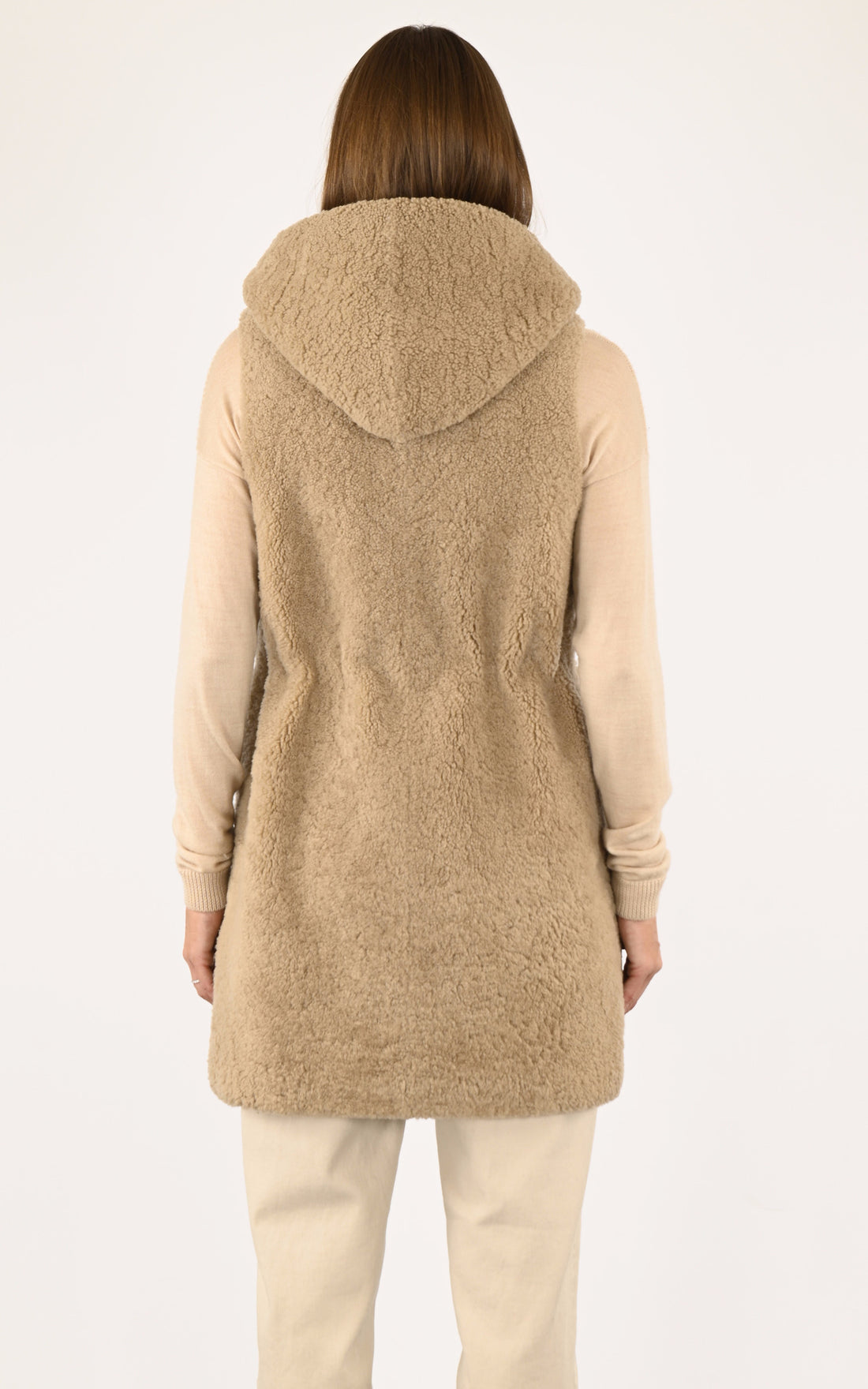 A &quot;GERMINA&quot; Beige Levinsky Gilet Femme opened photo