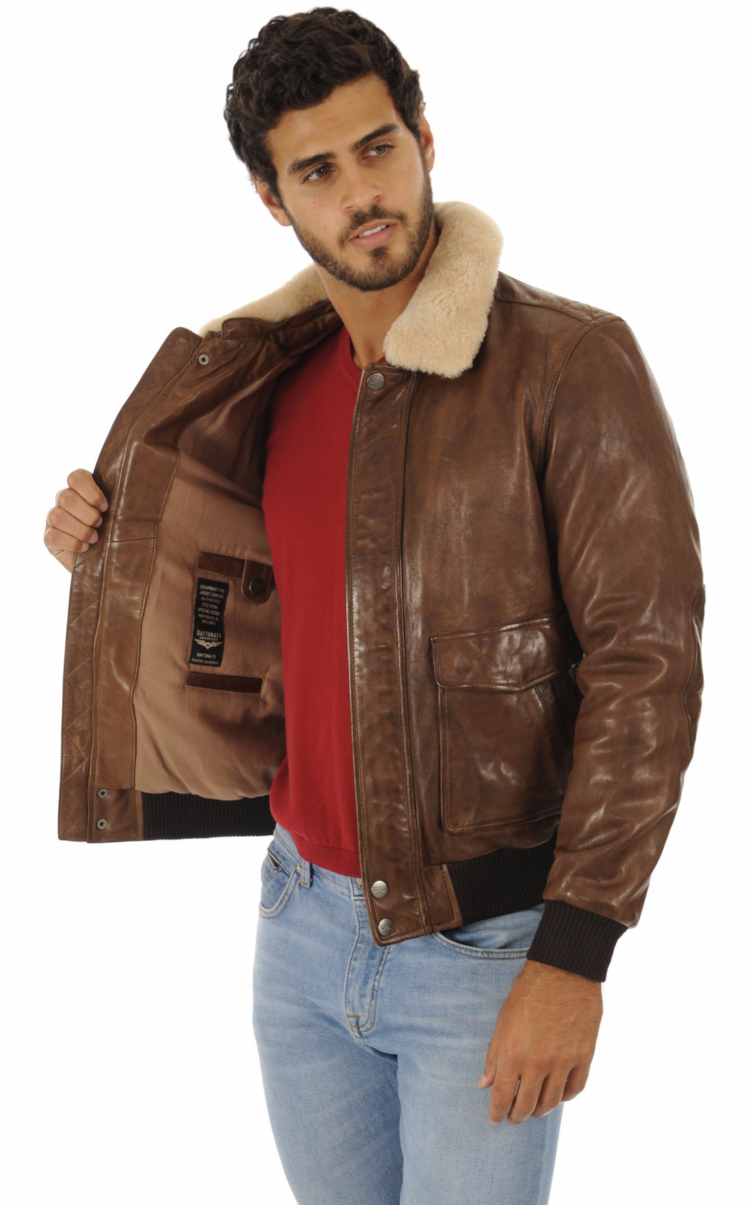 A &quot;CORSAIR 101339&quot; Marron Clair Daytona 73 Pilote Homme opened photo