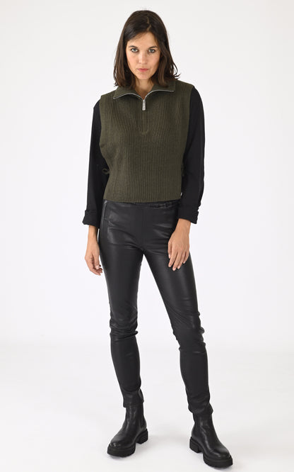 A &quot;IVANA 64510&quot; Noir Oakwood Pantalon Femme opened photo
