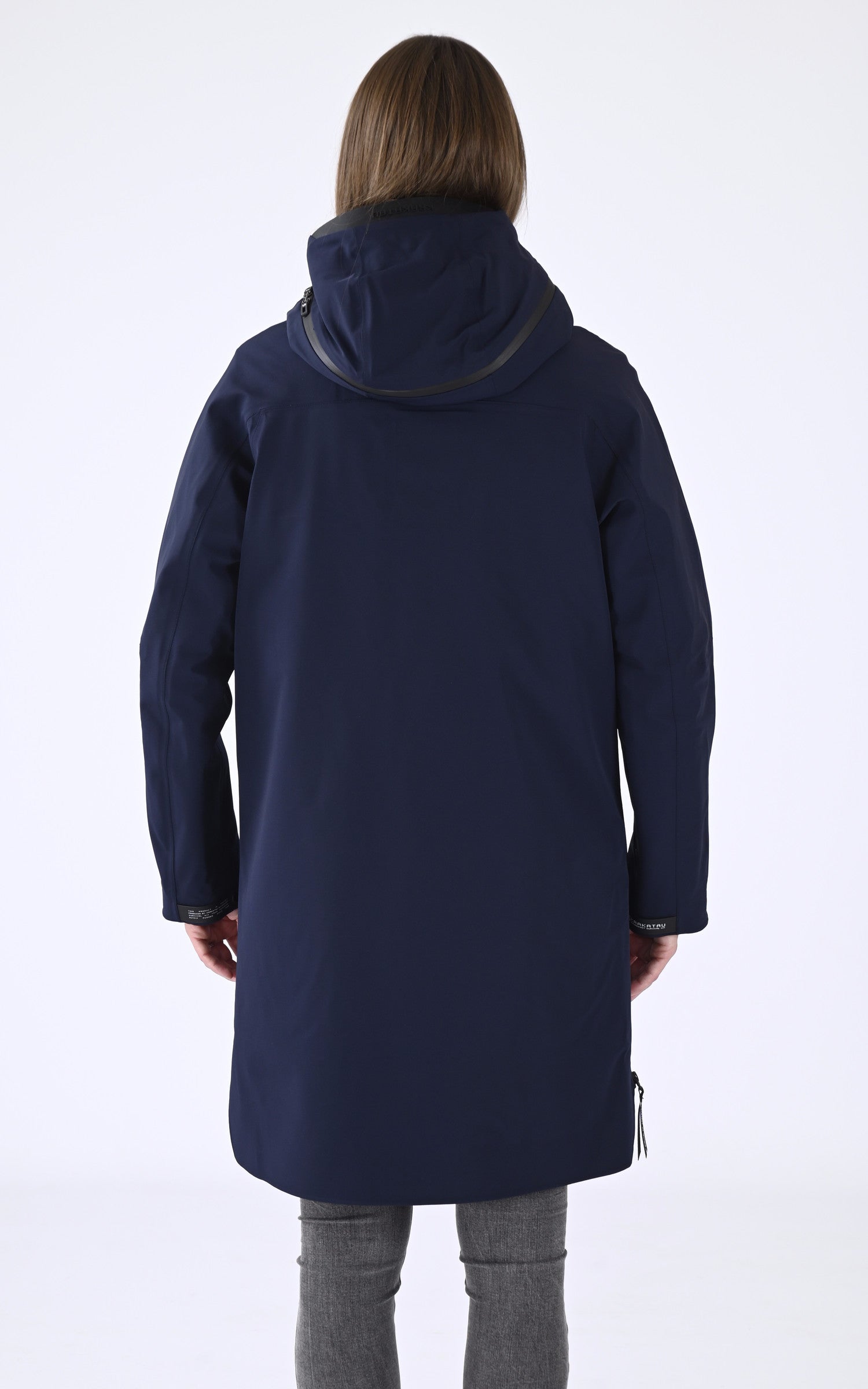 A "PLANCK QW497" Marine Krakatau 3/4 Parka Femme back photo 4