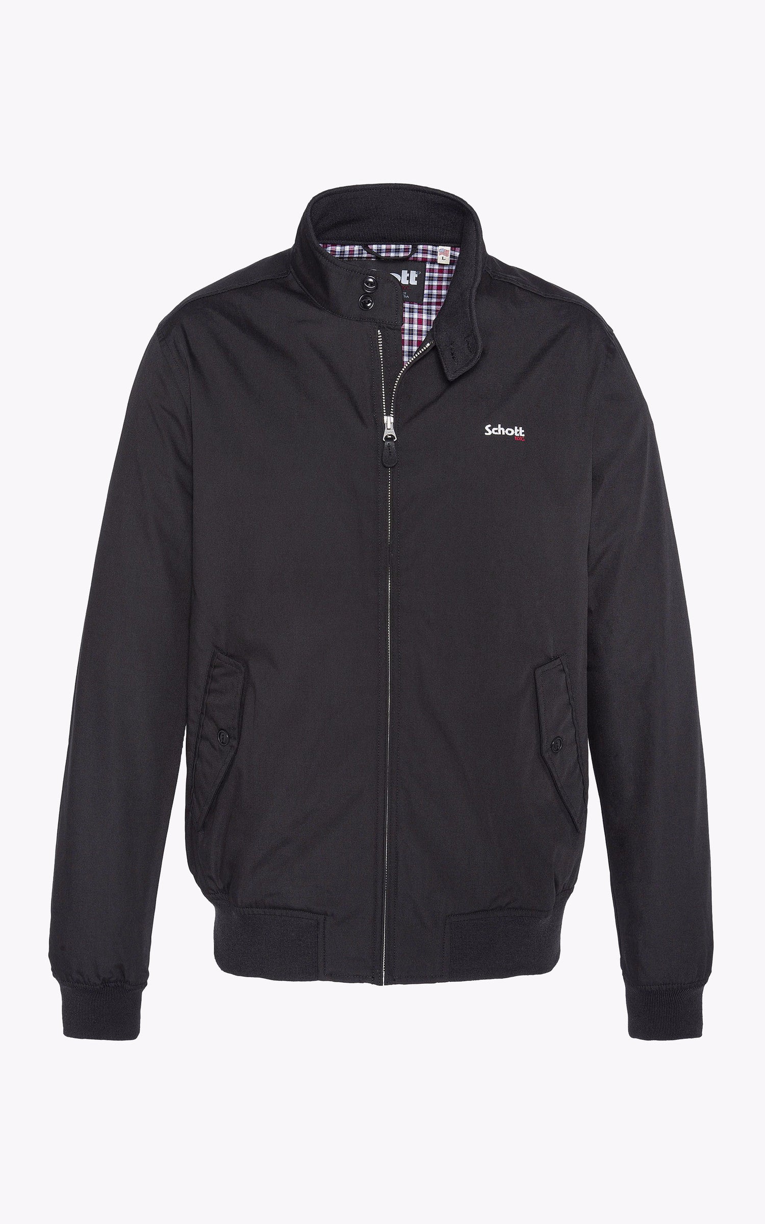 A &quot;CABL1220&quot; Black Schott Blouson Homme opened photo