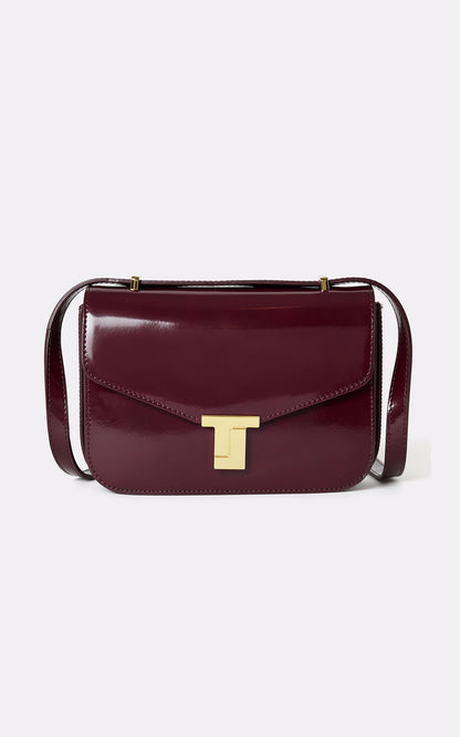 A &quot;8 BIS&quot; Bordeaux Tara Jarmon Sac Femme opened photo